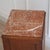 French Art Deco Bedside Table with Red Marble Top For Sale - Image 4 of 15