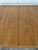 Oak Oval Non-Extendable Dining Table With Turned Oak Legs Vintage Mid-Century Modern 1970s For Sale - Image 4 of 10