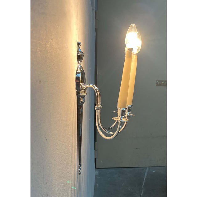 Vintage Neo-Classical Hollywood Regency Italian Sconces, Set of 3 For Sale - Image 6 of 18