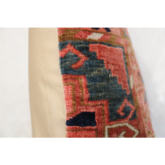 Bolster Antique Turkeman Rug Rug Pillow For Sale - Image 4 of 5
