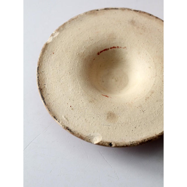 Antique Hand Painted Cookie Jar For Sale - Image 9 of 13