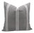 Fabdivine Artisan Block Print Throw Pillow Cover 14x20 Inch Pure Linen- Saat Samunder For Sale