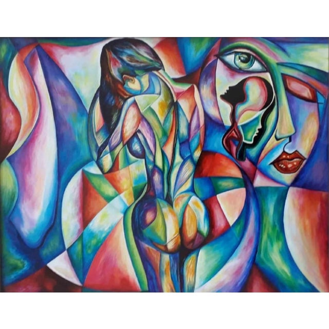 Temptation is one of the best works of the artist Miclea Roxana. It is made on panel, painted in acrylic in 2015. The...