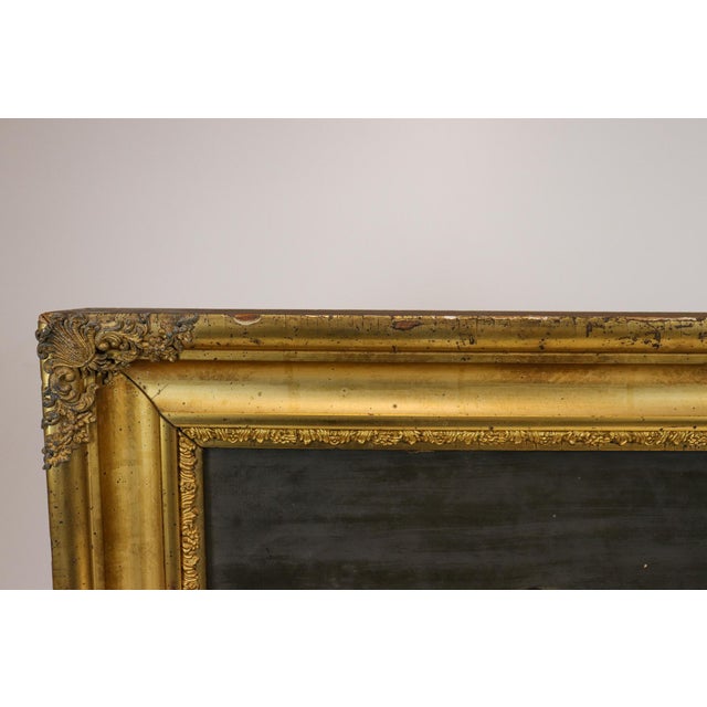 19th Century Victorian Oil Portrait Pendant Pair in Gilt Frames For Sale - Image 14 of 16