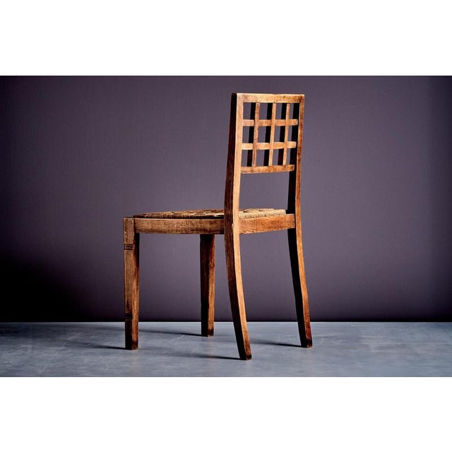 Side Chair in the style of René Gabriel, France, 1940s For Sale - Image 6 of 11