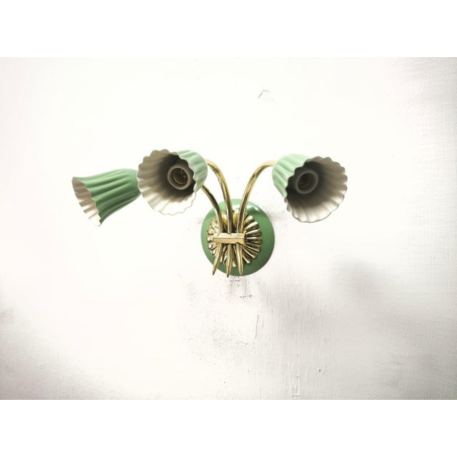 Sputnik Wall Light from Tre Luci, 1940s For Sale - Image 10 of 10