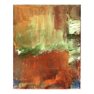 Contemporary Abstract Oil on Canvas Painting "Peregrine 39" by Yari Ostovany