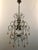 Pink Vintage Chandelier with Pink Murano Flowers For Sale - Image 8 of 8