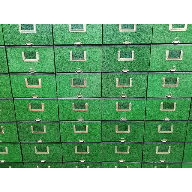 Mid-Century Modern Highboard with File Boxes, 1950s, Set of 91 For Sale - Image 6 of 16