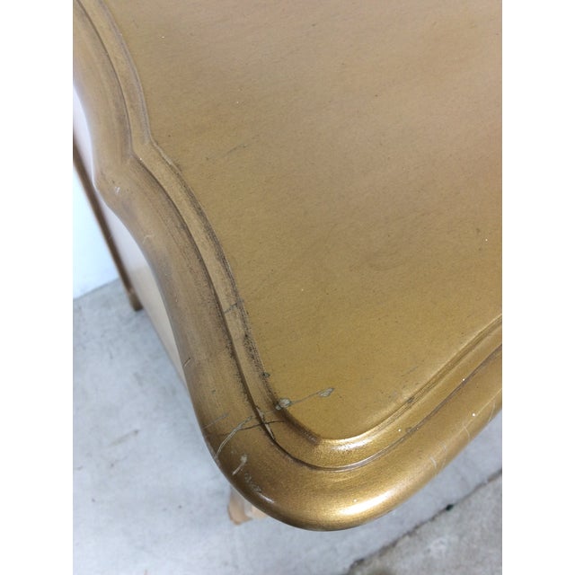 Mid Century French Provincial Style Lowboy Dresser With 9 Drawers For Sale - Image 15 of 18
