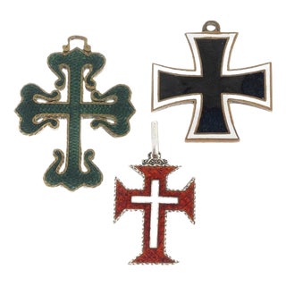 20th Century Military Orders, Set of 3 For Sale