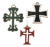 20th Century Military Orders, Set of 3 For Sale