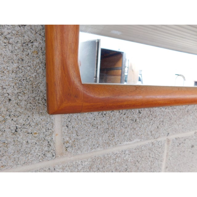 Brown Jesper Danish Modern Teak Dresser and Mirror For Sale - Image 8 of 16