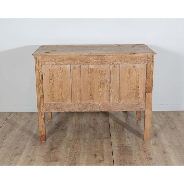 Tan 18th-Century Provincial Two-Drawer Commode For Sale - Image 8 of 8