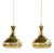 Pendant Lamps attributed to Hans-Agne Jakobsson for Markaryd, 1950s, Set of 2 For Sale