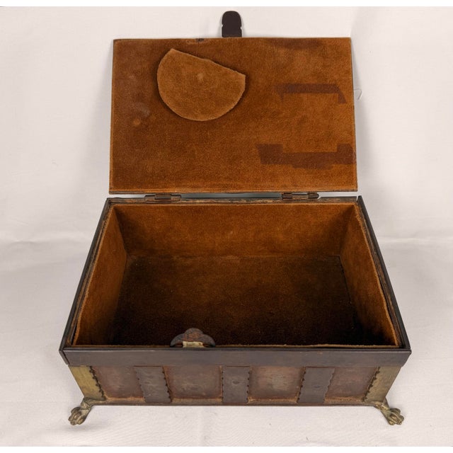 Late 19th Century European Gothic Revival Iron Strongbox / Casket For Sale - Image 12 of 12