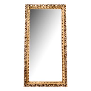 Vintage Openwork Frame Mirror For Sale