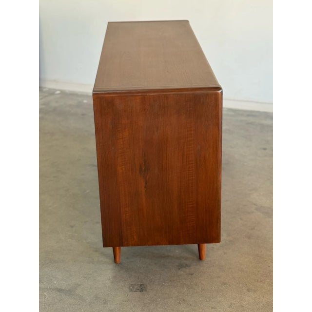 1960s Minimal Teak Credenza by Dscan, Attributed For Sale - Image 11 of 12