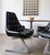 An incredible original 1960s Space Age dining set by Chromcraft, featuring four iconic Sculpta swivel chairs paired with...