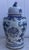 Pair of Chinese Blue and White Jars With Lids For Sale In Tampa - Image 6 of 9