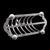 Silver Antique Toast Rack, English, Silver Plated, Breakfast Table Stand, Edwardian For Sale - Image 8 of 10
