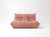 Togo Sofa Set in Pink by Michel Ducaroy for Ligne Roset, Set of 5 For Sale - Image 5 of 14