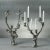 English Stag Head Six Tier Taper Candle Holder For Sale - Image 3 of 3