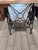Late 19th Century Antique Davis Treadle Sewing Machine in Wooden Cabinet With Ornate Cast Iron Base, Late 19th Century For Sale - Image 5 of 14