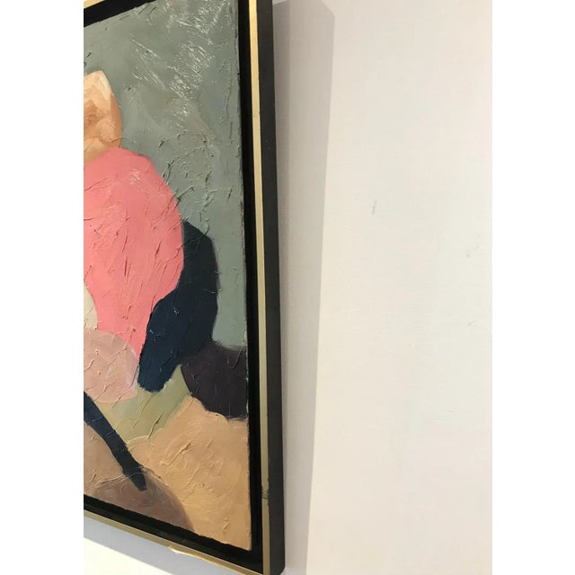 Franz Stirnimann, Composition, Oil on Canvas For Sale - Image 7 of 9