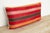 Indian Mira Striped Gujarati Mashru Lumbar Pillow For Sale - Image 3 of 7