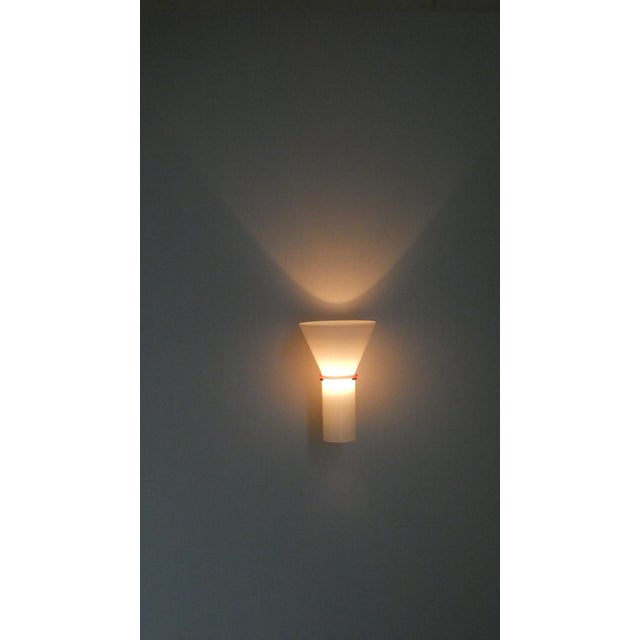 Murano Glass Wall Lamp from Leucos, Italy, 1970s For Sale - Image 4 of 14