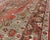 Textile Antique Turkish Oushak Rug With Medallion in Soft Red, Light Green & Brown For Sale - Image 7 of 9