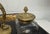 19th Century Huge Antique 1800's French Boulle Gilt Bronze Wood Marquetry Dual Inkwell Stand For Sale - Image 5 of 18