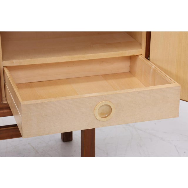 Mid-Century Walnut Sideboard with Bar Compartment, 1960s For Sale - Image 10 of 17