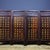 Vintage Suanzhi Wood 4-Panel Table Screen, Hand Painted Plum Orchid Bamboo Chrysanthemum For Sale - Image 4 of 9