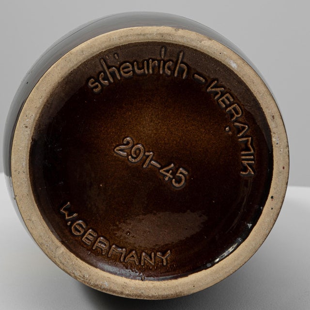 20th Century German 'W. Germany' Ceramic Vase For Sale - Image 14 of 18