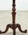 Wood Georgian Style Carved Mahogany Pie Crust Tripod Drinks Table For Sale - Image 7 of 18