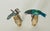 1970s Cute Artisan Made Birds Figurines Lamp Finials For Sale - Image 4 of 5