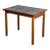 Vintage Danish Modern Teak Tile Top Side Table Mid Century Scandinavian End Accent Table For Sale