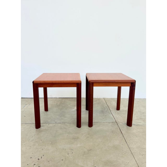 Scandinavian Teak Side Table, 1970s For Sale - Image 9 of 18