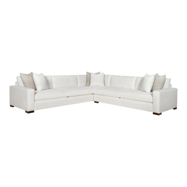 Century Furniture Rowan Two Piece Sectional For Sale