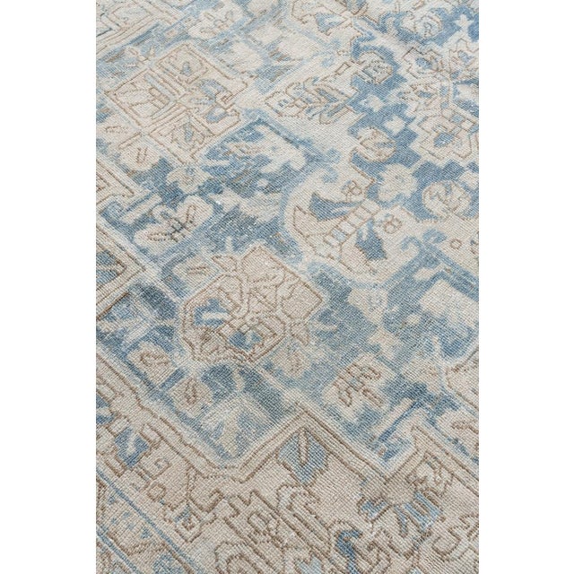 Vintage Heriz Rug 9ft 8in X 12ft 10in For Sale - Image 10 of 12