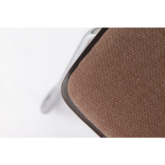 1970s Mid-Century Modern Pagwood Chair with Fabric Seat from Flötotto, 1970s For Sale - Image 5 of 10