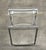 Cb2 Chrome and Lucite Side Chair For Sale - Image 11 of 17