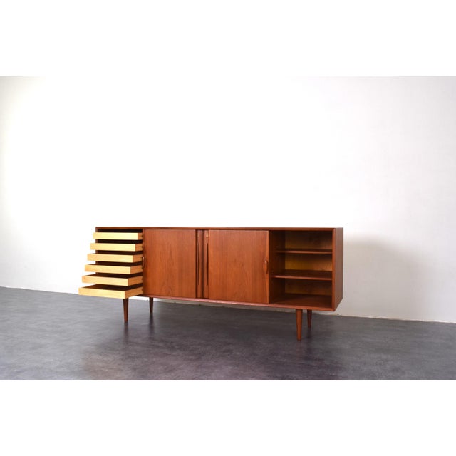 Mid-Century Modern Danish Teak Sideboard, 1960s For Sale - Image 12 of 18