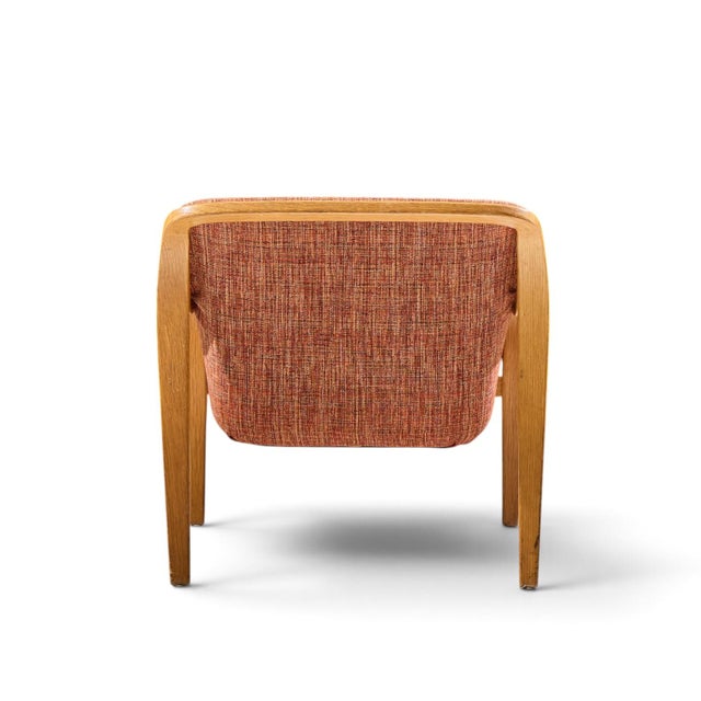 Bill Stephens for Knoll Model 1315 Mid Century Bentwood Lounge Chairs - Pair For Sale - Image 9 of 12