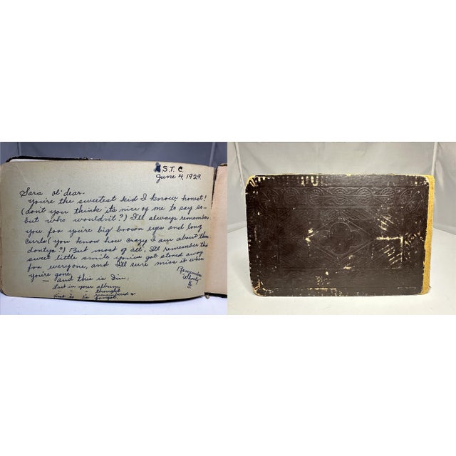Paper Victorian Autograph Book: Adams State College, Alamosa, Colorado c.1880-1929 For Sale - Image 7 of 10