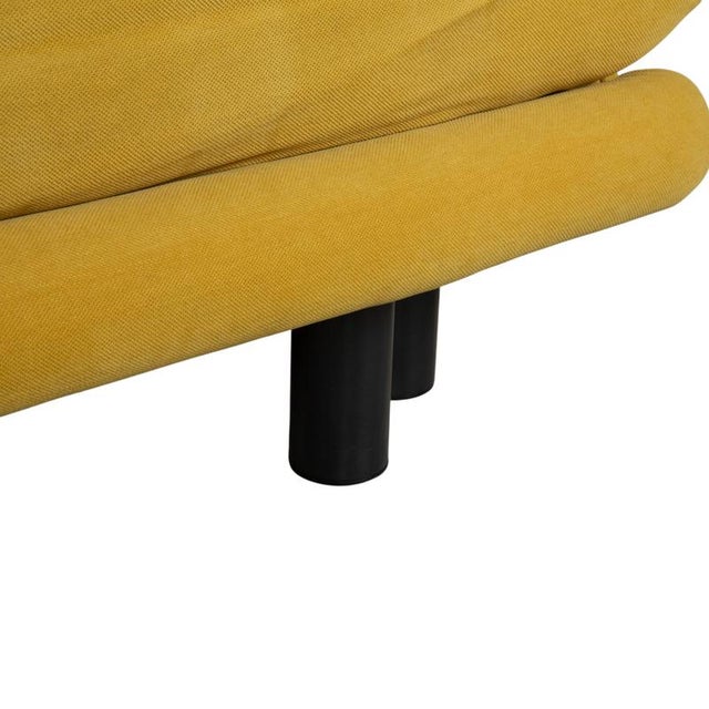 Multy 3-Seater Sofa in Yellow Fabric from Ligne Roset For Sale - Image 9 of 18
