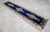 Hand-Knotted Runner Rug Navy Blue Rustik Hallway Decor Oushak Rug 3x11 Ft Approx For Sale - Image 13 of 13