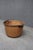 Rustic Antique Hand-Hammered Copper Apple Butter Kettle With Wrought Iron Swing Handle For Sale - Image 3 of 12